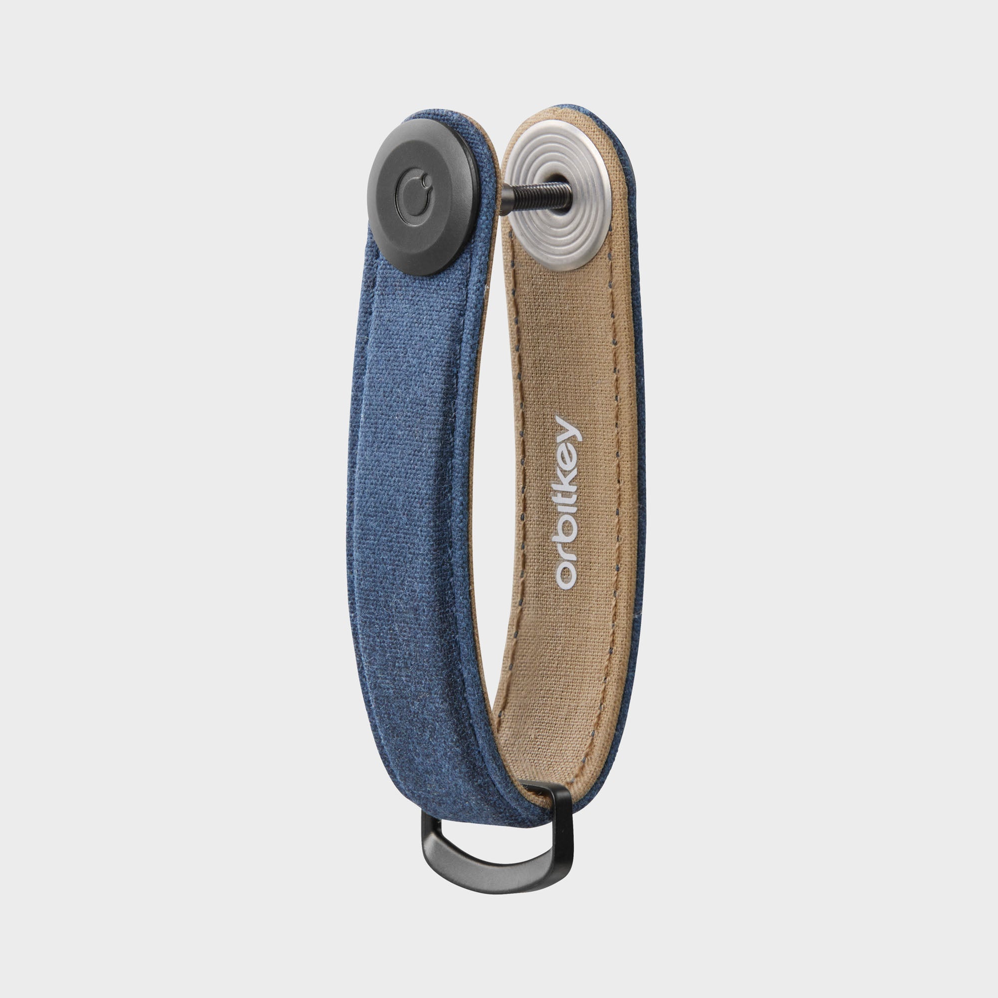 orbitkey-schl-ssel-organizer-aus-gewachstem-canvas-f-r-2-7-schl-ssel image 2