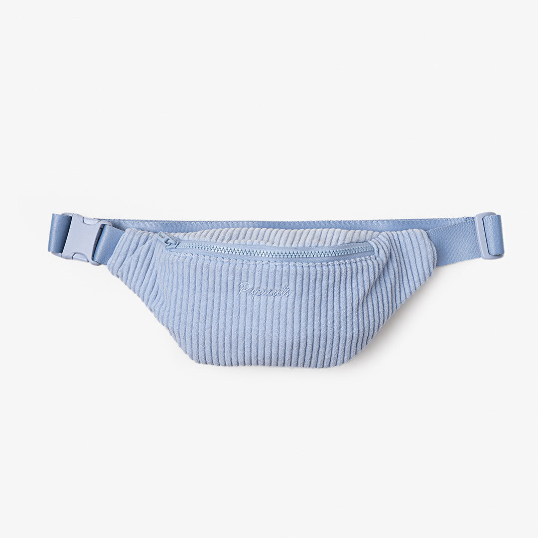 paprcuts-capri-bauchtasche-pastel-blue-aus-cord image 1