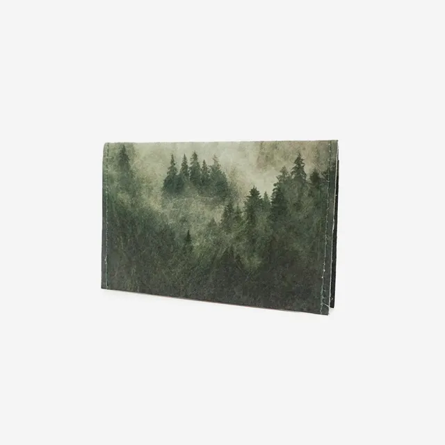 paprcuts-foggy-morning-rfid-kartenetui-gr-n-tyvek-abenteuer-design image 1