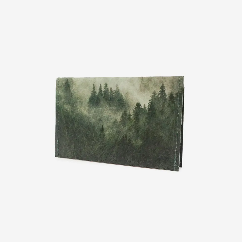 paprcuts-foggy-morning-rfid-kartenetui-gr-n-tyvek-abenteuer-design image 1
