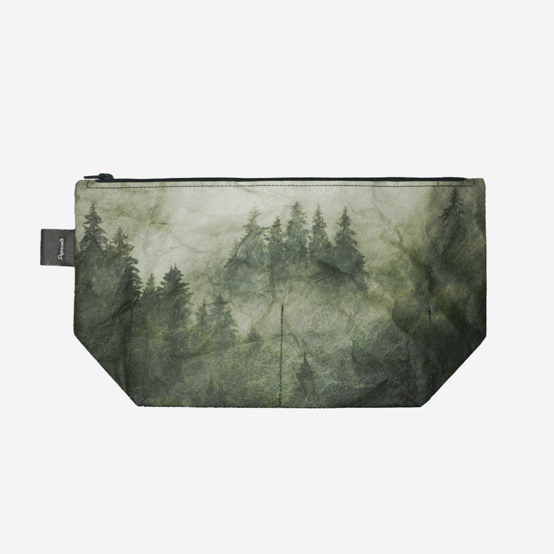 paprcuts-foggy-morning-kulturbeutel-tyvek-washbag-schwarz-baum-motiv image 4