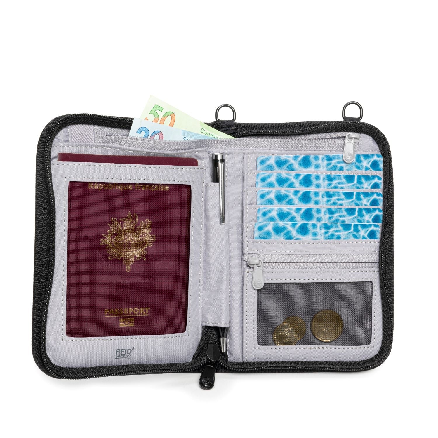 pacsafe-rfidsafe-v150-rfid-organizer-kompakt-schwarz-recycled image 3