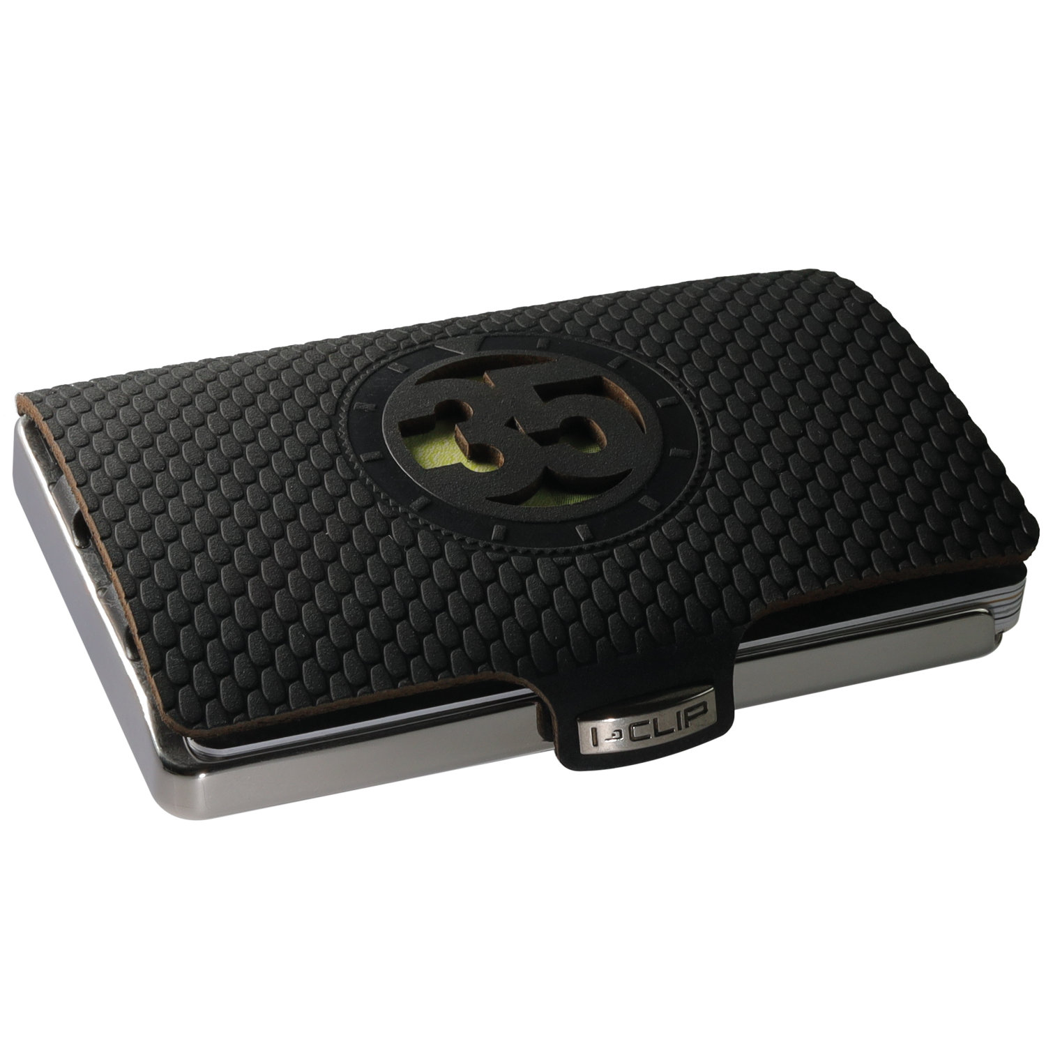 i-clip-steel-polished-timekeeper-35-black-kartenetui-mit-zahl-35 image 1