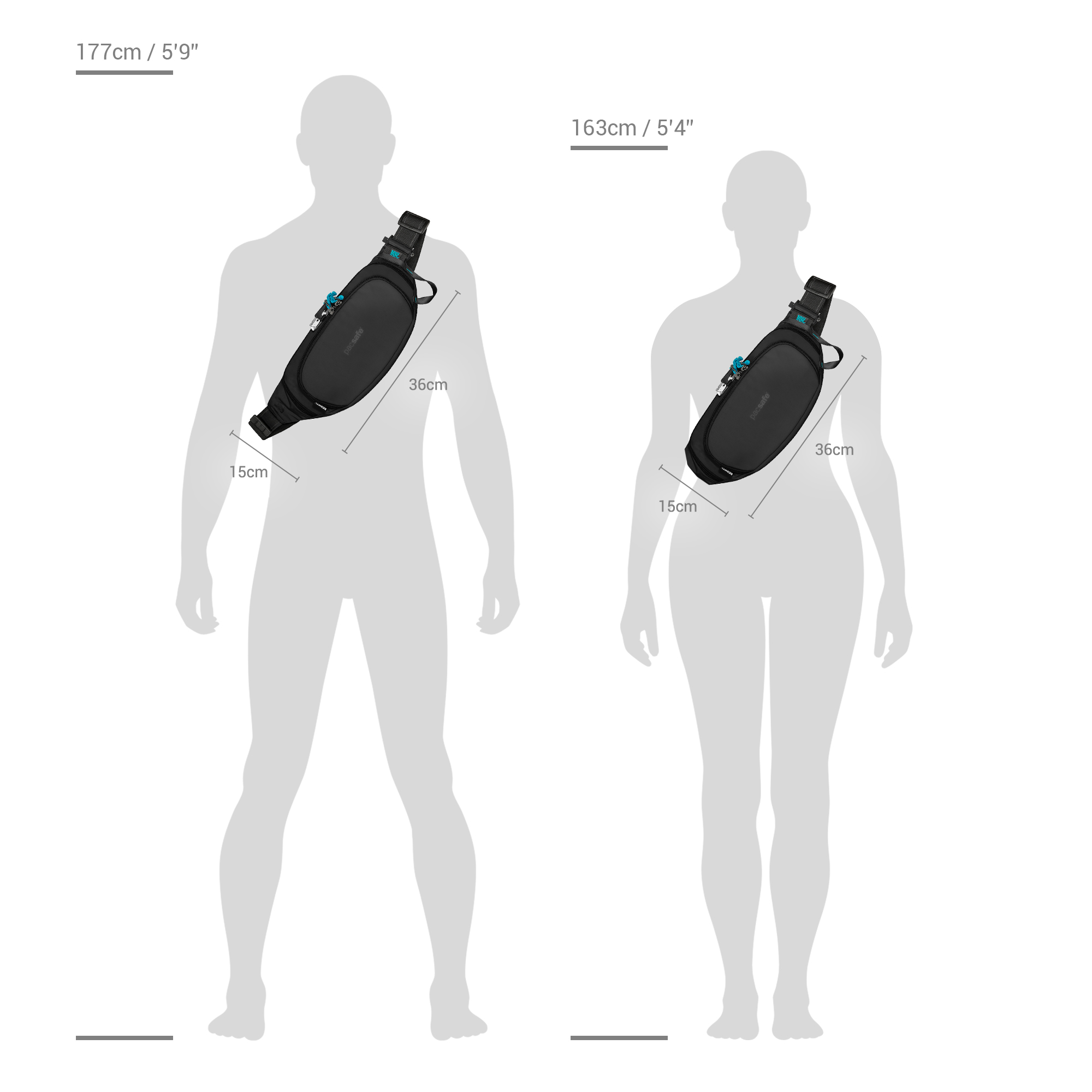 pacsafe-eco-anti-theft-bauchtasche-hip-bag image 2