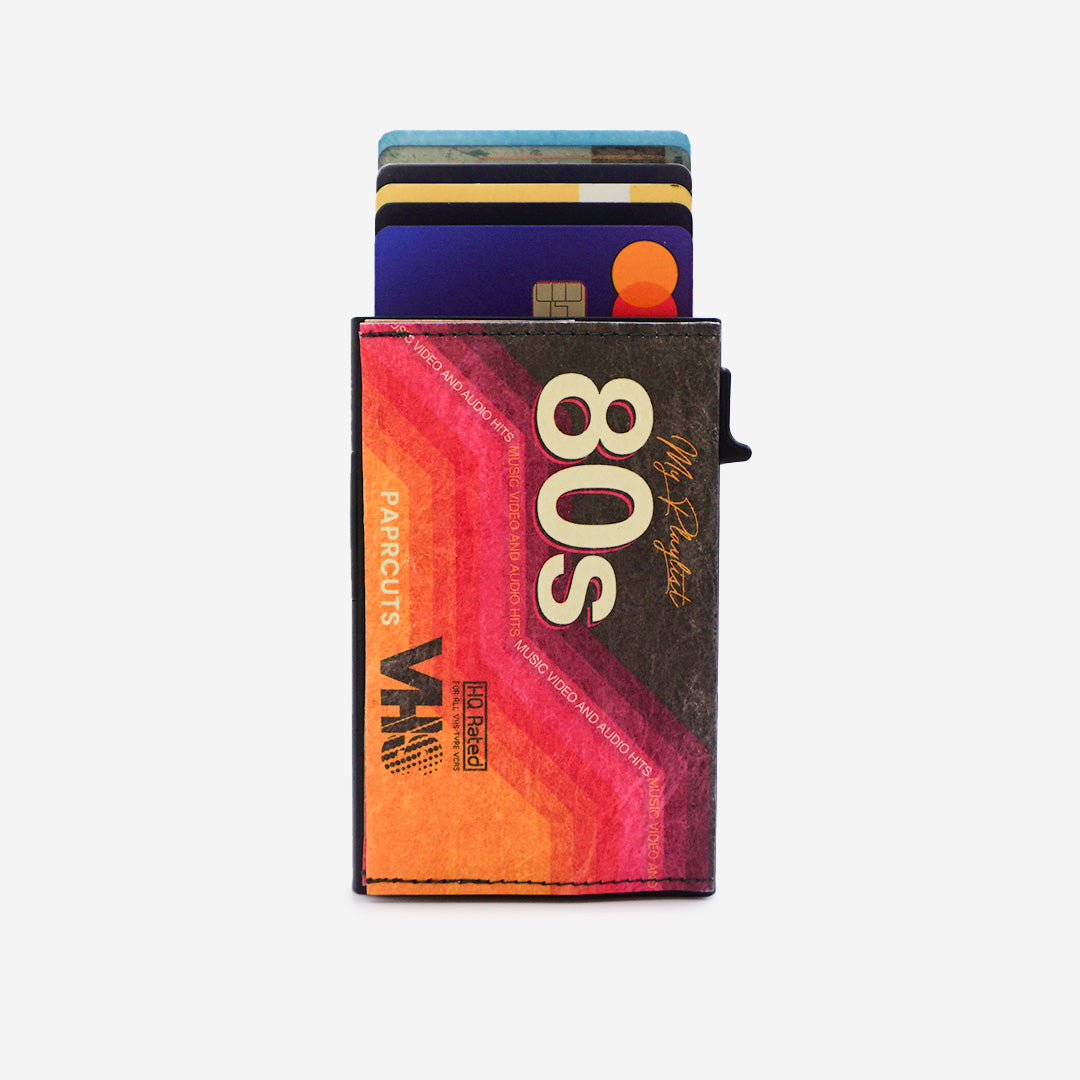 paprcuts-vhs-rfid-alu-kartenetui-80s image 1