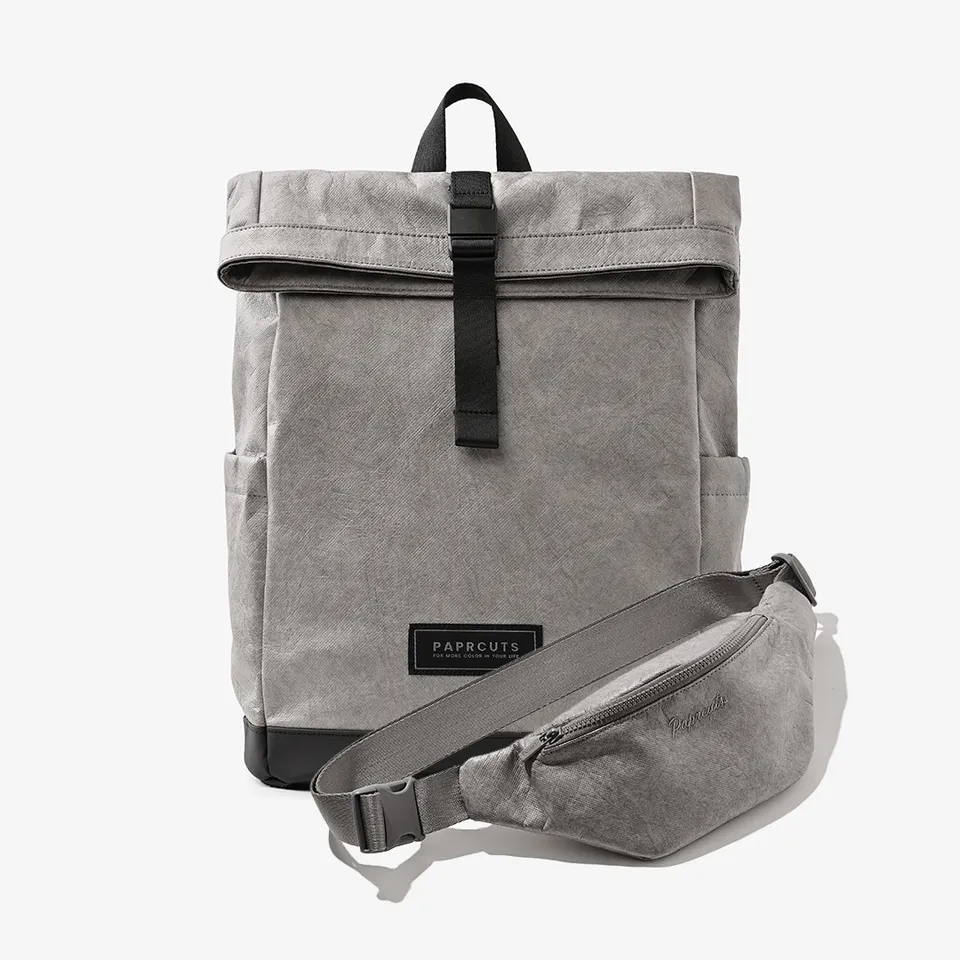 paprcuts-berlin-rucksack-just-grey-rucksack-bauchtasche-bundle image 1