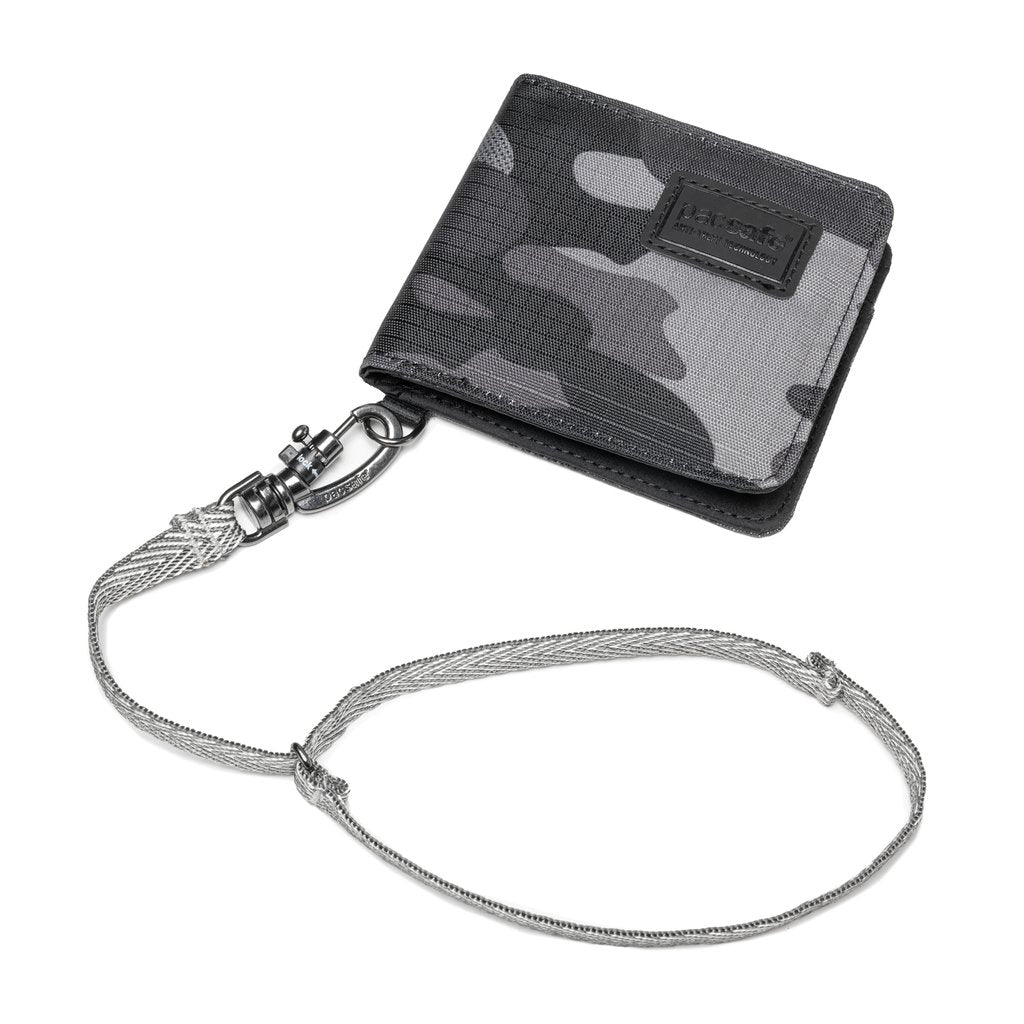 pacsafe-prosafe-cut-resistant-wallet-strap-dyneema-sicherungsband-grau-mit-clip image 5