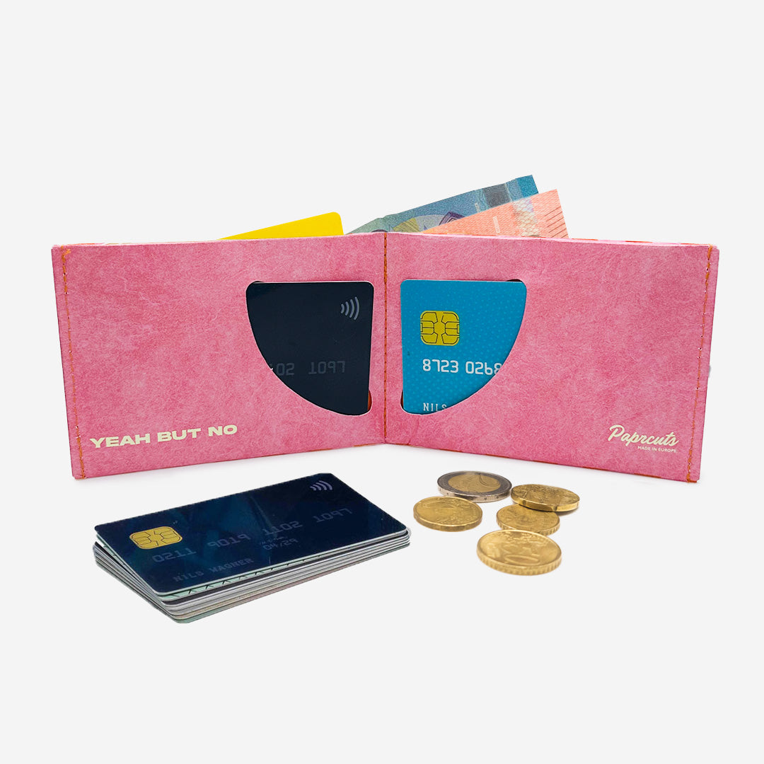 paprcuts-yeah-but-no-rfid-pro-portemonnaie-v2-0-rfid-wallet-orange-pink image 2