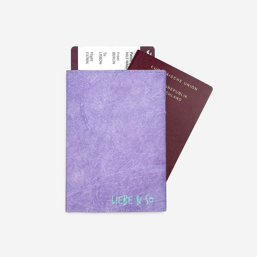 paprcuts-rfid-reisepasscover-liebe-so-blau-lila-tyvek-impfpassh-lle-mit-rfid-sch image 1