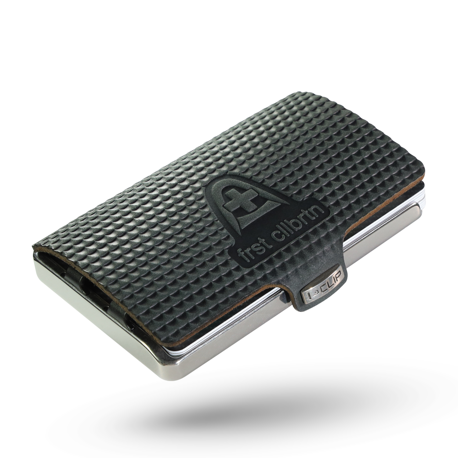 i-clip-steel-polished-black-kartenetui-first-celebration image 1
