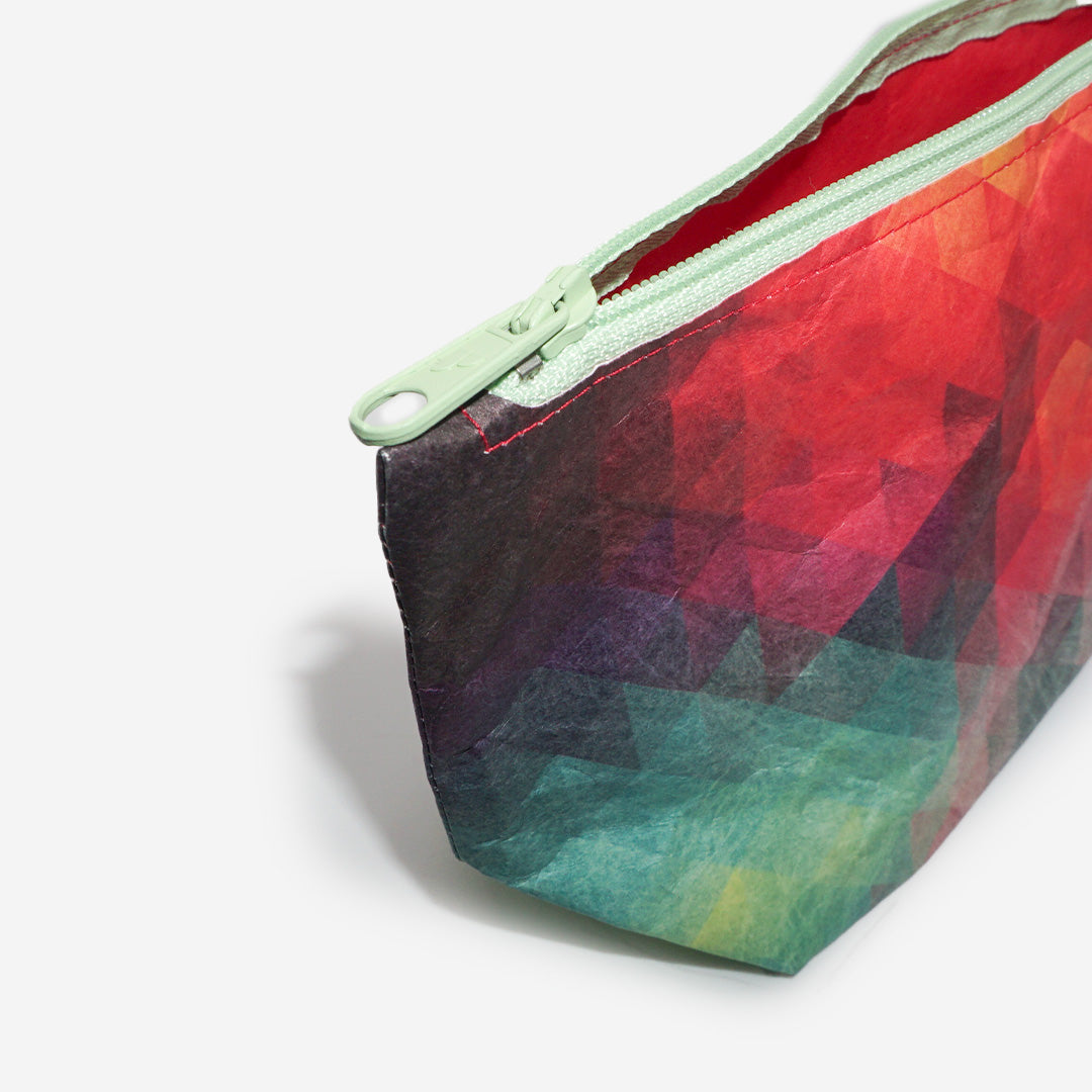 paprcuts-tropical-heat-kosmetiktasche-multicolor-tyvek-bunt-orange-pink image 4