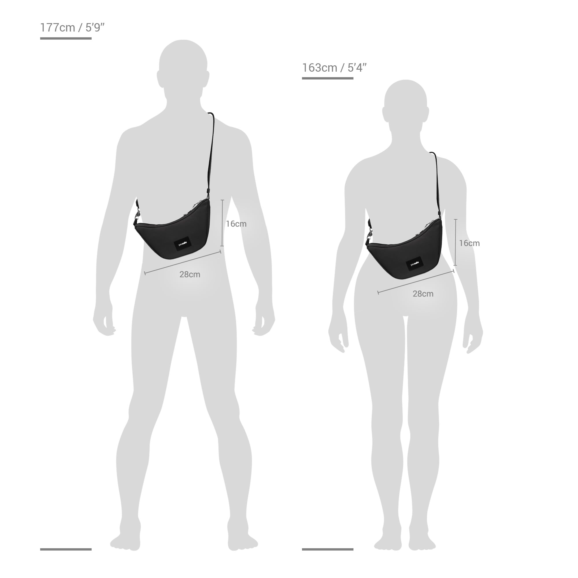 pacsafe-go-lunar-anti-diebstahl-crossbody-festival-umh-ngetasche image 3