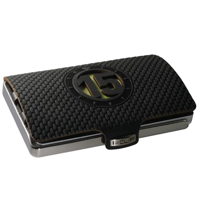 i-clip-steel-polished-timekeeper-15-black-kartenetui-mit-zahl-15 image 1