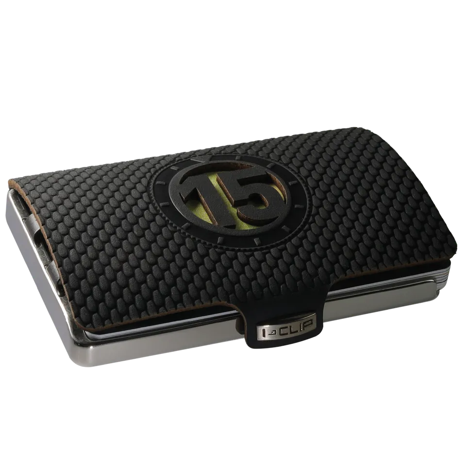 i-clip-steel-polished-timekeeper-15-black-kartenetui-mit-zahl-15 image 1