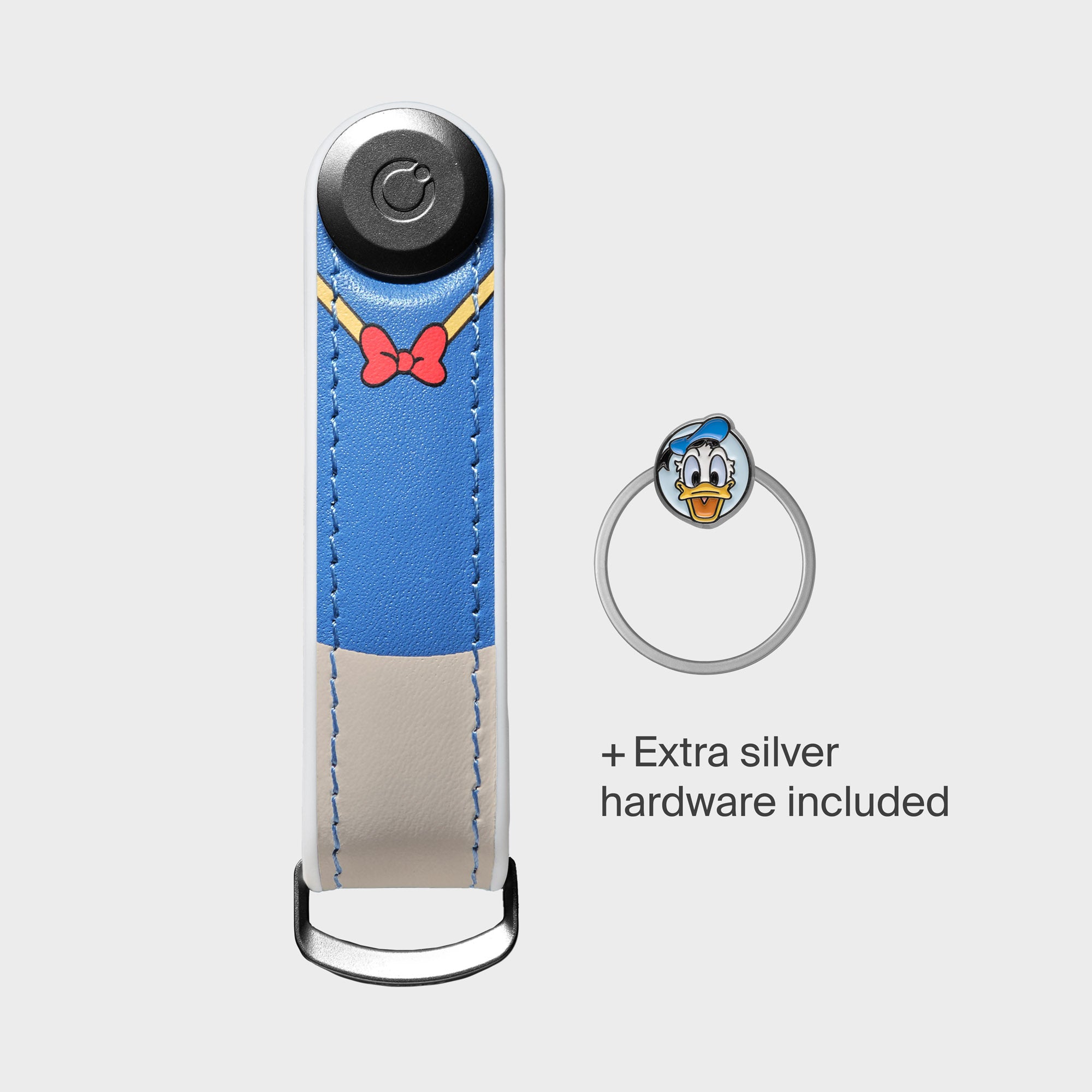 orbitkey-x-disney-donald-duck-hybrid-schl-ssel-organizer-leder-ring-v2-kit image 3