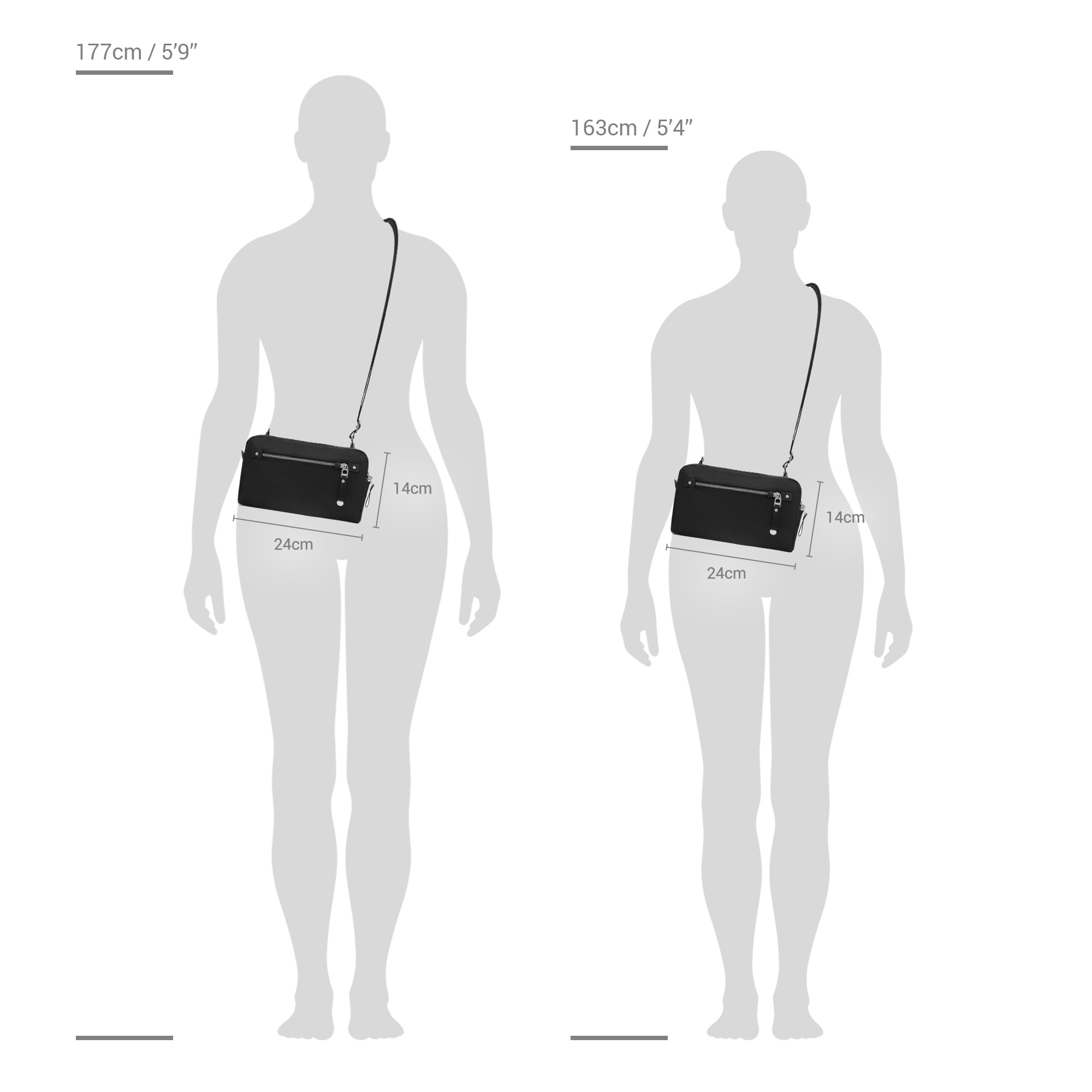pacsafe-w-3-in-1-anti-diebstahl-umh-ngetasche-crossbody-clutch image 2