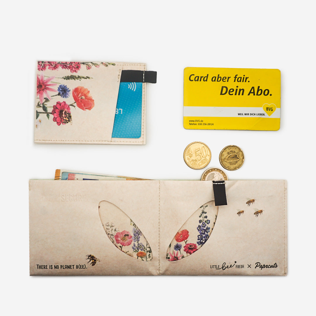 paprcuts-rfid-pro-wallet-2-0-blumenwiese-little-bee-fresh-kartenetui-mit-rfid-sc image 7