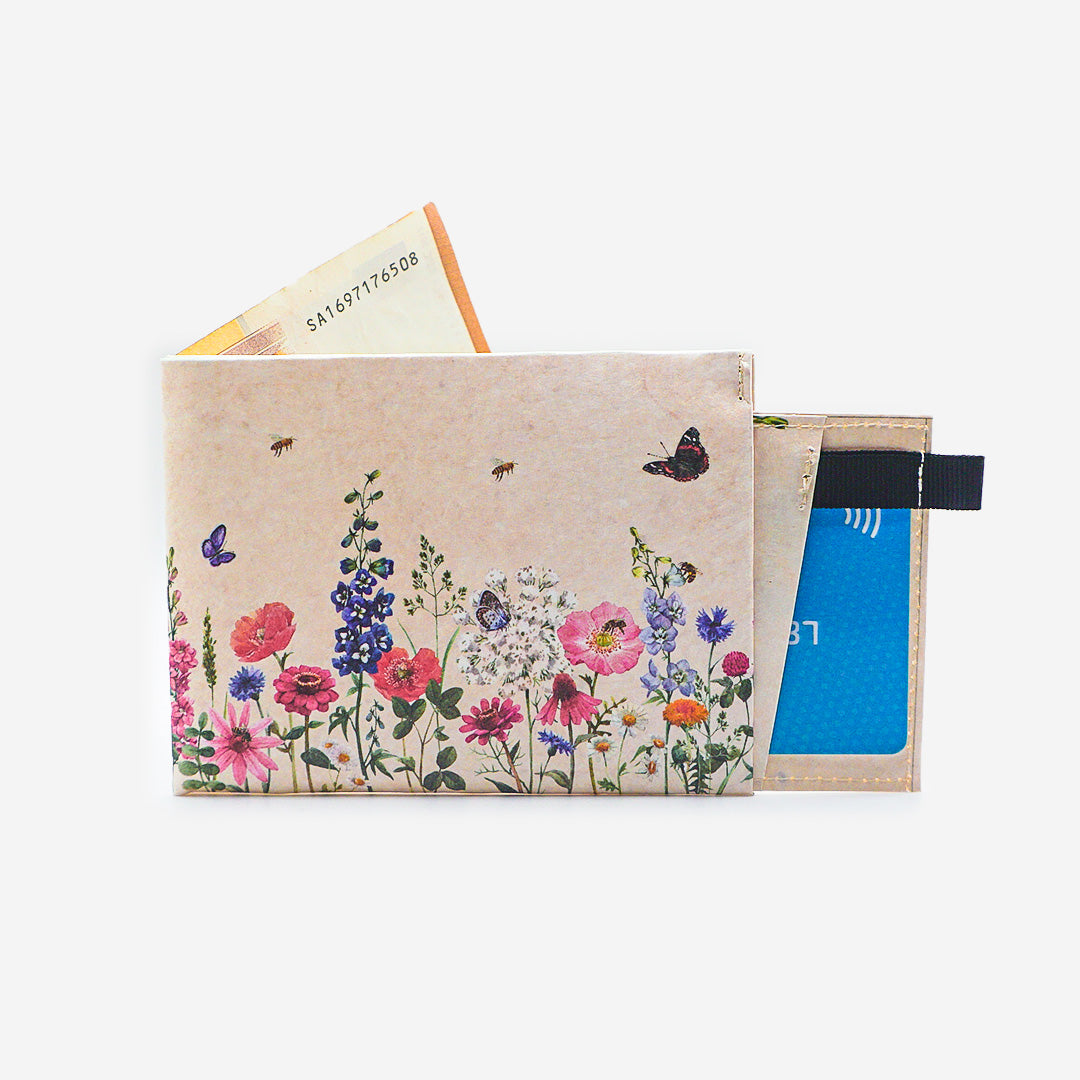paprcuts-rfid-pro-wallet-2-0-blumenwiese-little-bee-fresh-kartenetui-mit-rfid-sc image 1