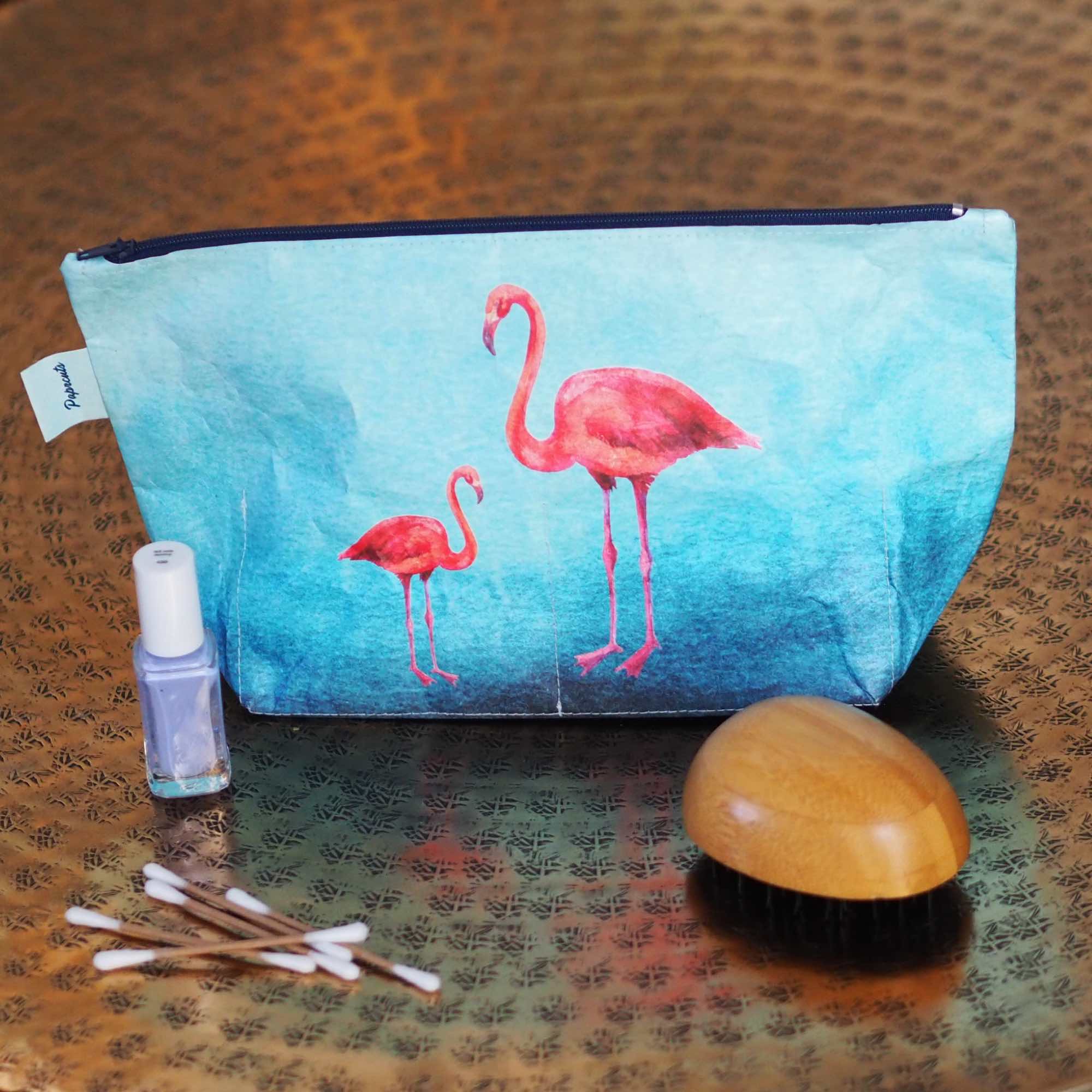 paprcuts-flamingo-kulturbeutel-bestseller-washbag-blau-pink image 2