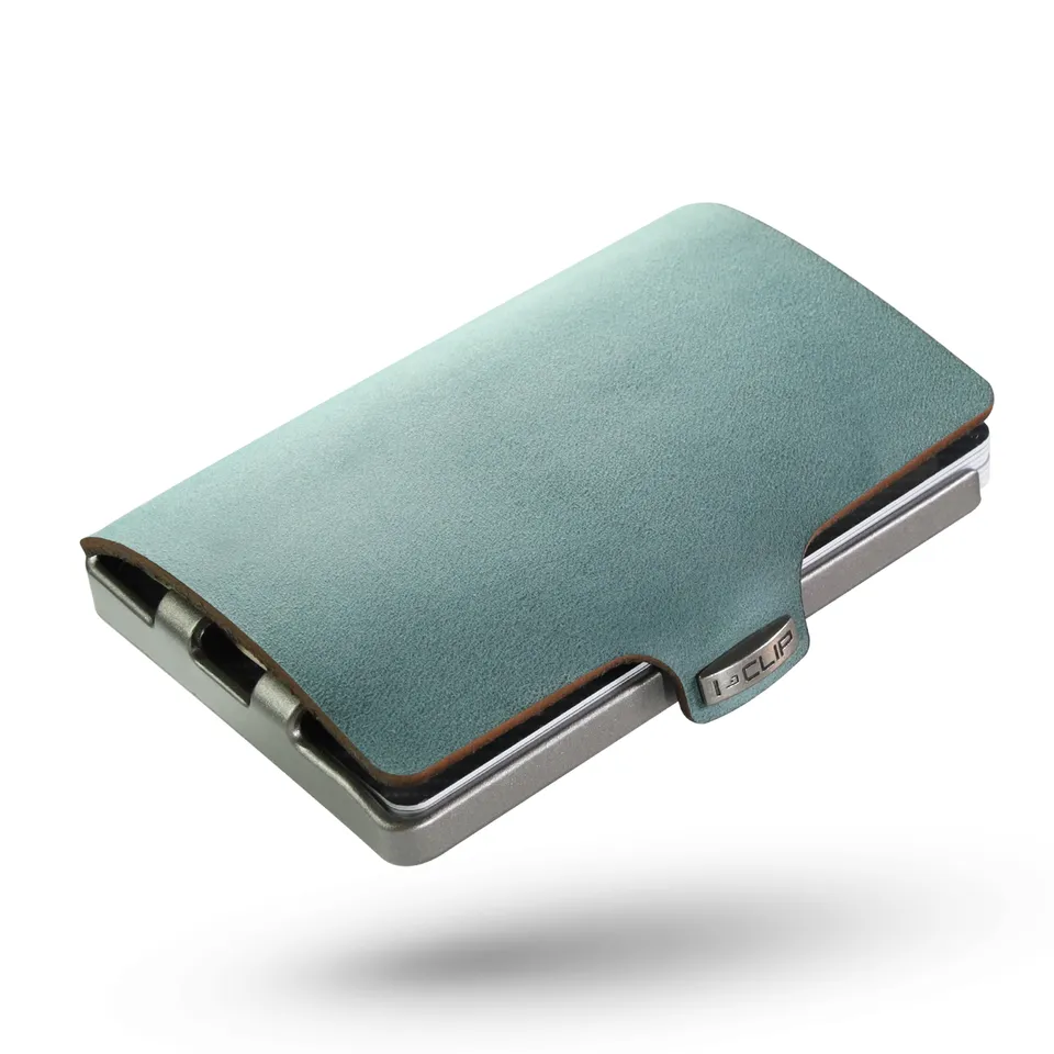 i-clip-original-silver-kartenetui-soft-touch-opal image 1