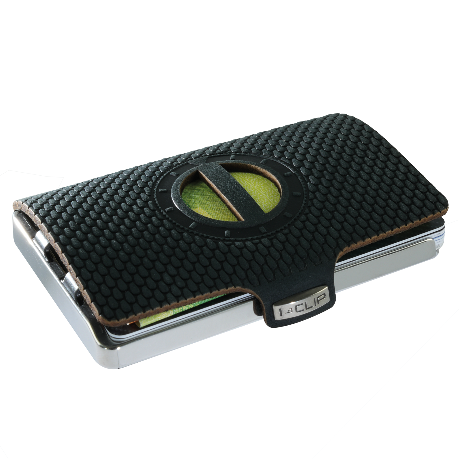 i-clip-steel-polished-initials-i-black-kartenetui image 1
