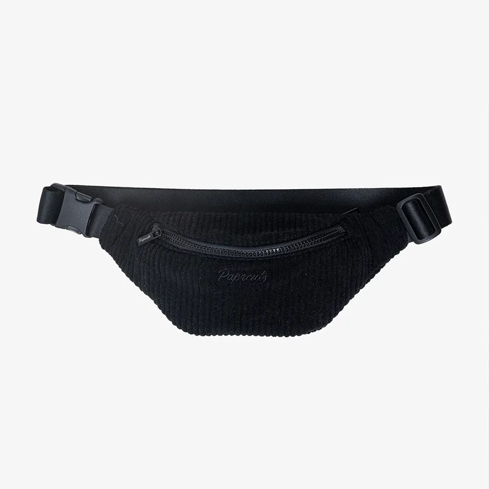 paprcuts-capri-bauchtasche-just-black-aus-cord image 1